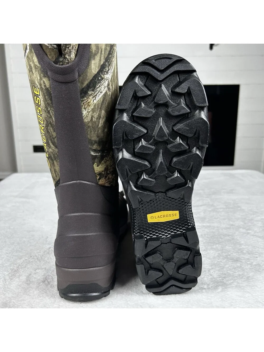 Lacrosse Alpha Lite II 16” Mossy Oak Country Roots Hunting Boots Mens Size 7 New